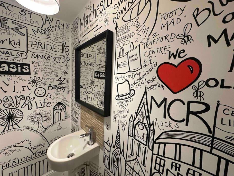 Waterside Mufc & Trafford Centre Townhouse 4 Bedroom Free Parking Manchester Zewnętrze zdjęcie